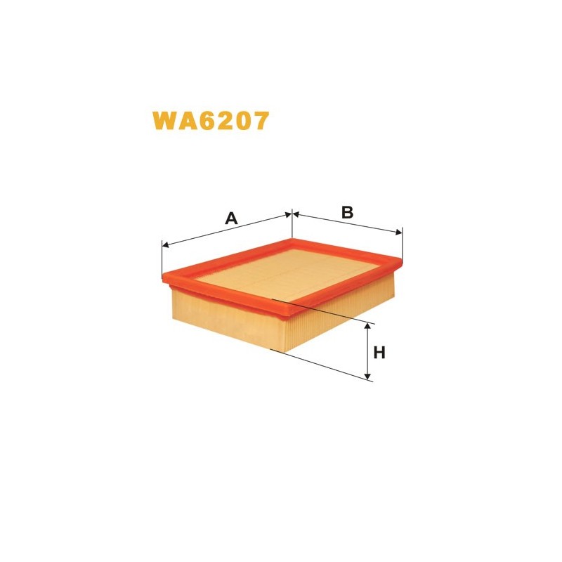 WA6207 Filtr Powietrza Wix