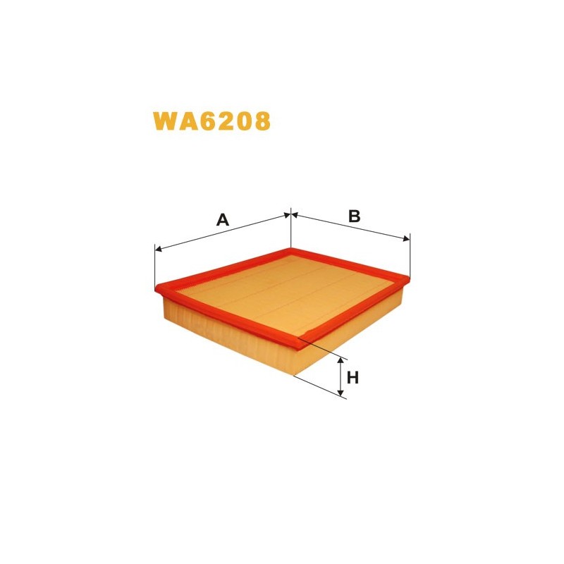 WA6208 Filtr Powietrza Wix