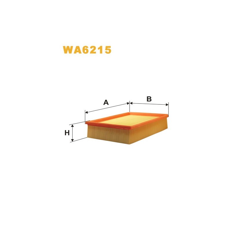 WA6215 Filtr Powietrza Wix
