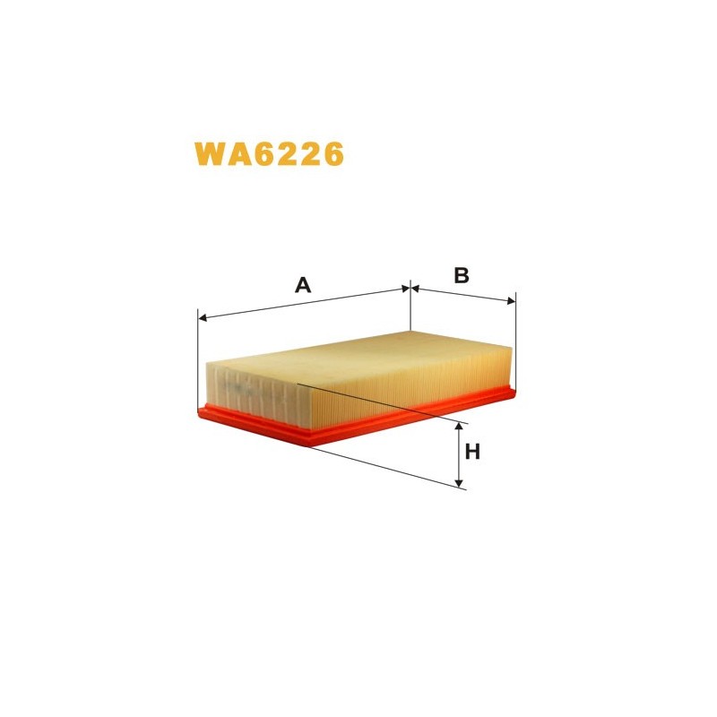 WA6226 Filtr Powietrza Wix
