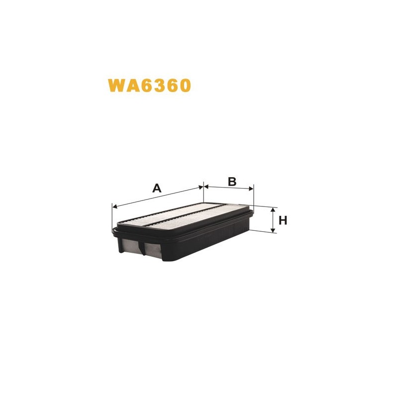 WA6360 Filtr Powietrza Wix WA6360 Filtr Powietrza Wix