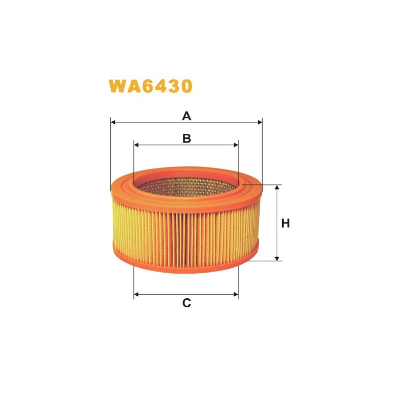 WA6430 Filtr Powietrza Wix