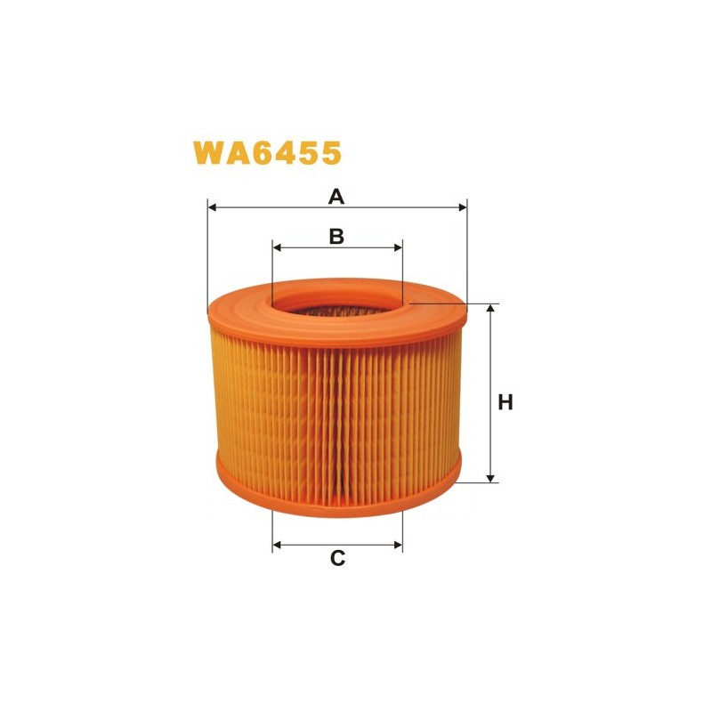 WA6455 Filtr Powietrza Wix