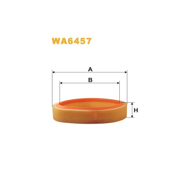 WA6457 Filtr Powietrza Wix