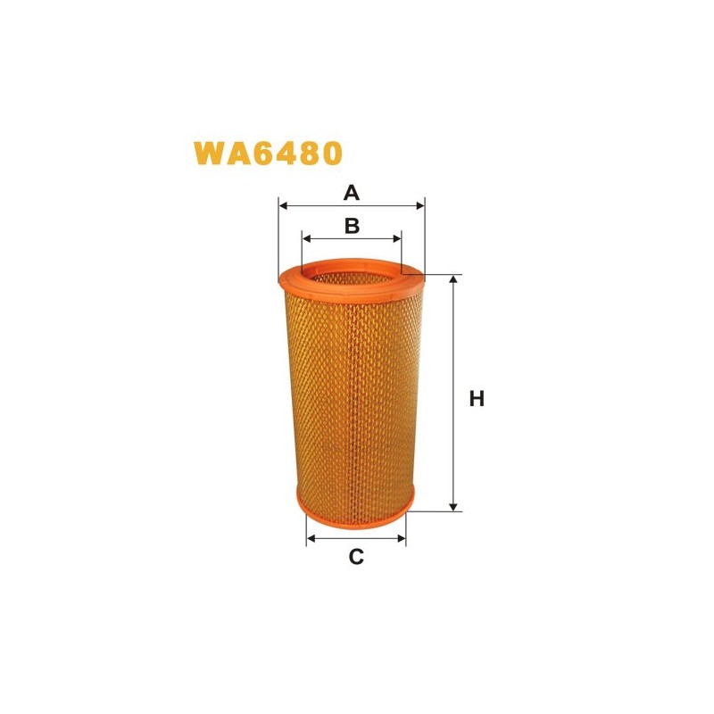WA6480 Filtr Powietrza Wix