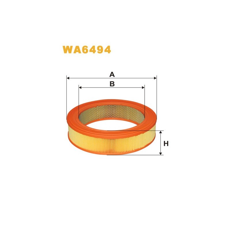 WA6494 Filtr Powietrza Wix