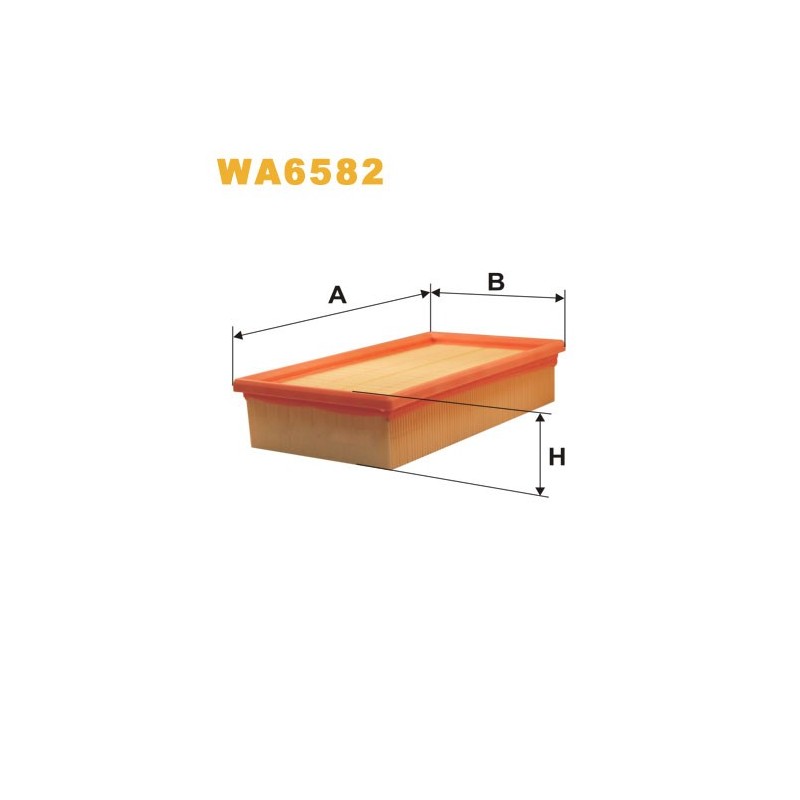 WA6582 Filtr Powietrza Wix