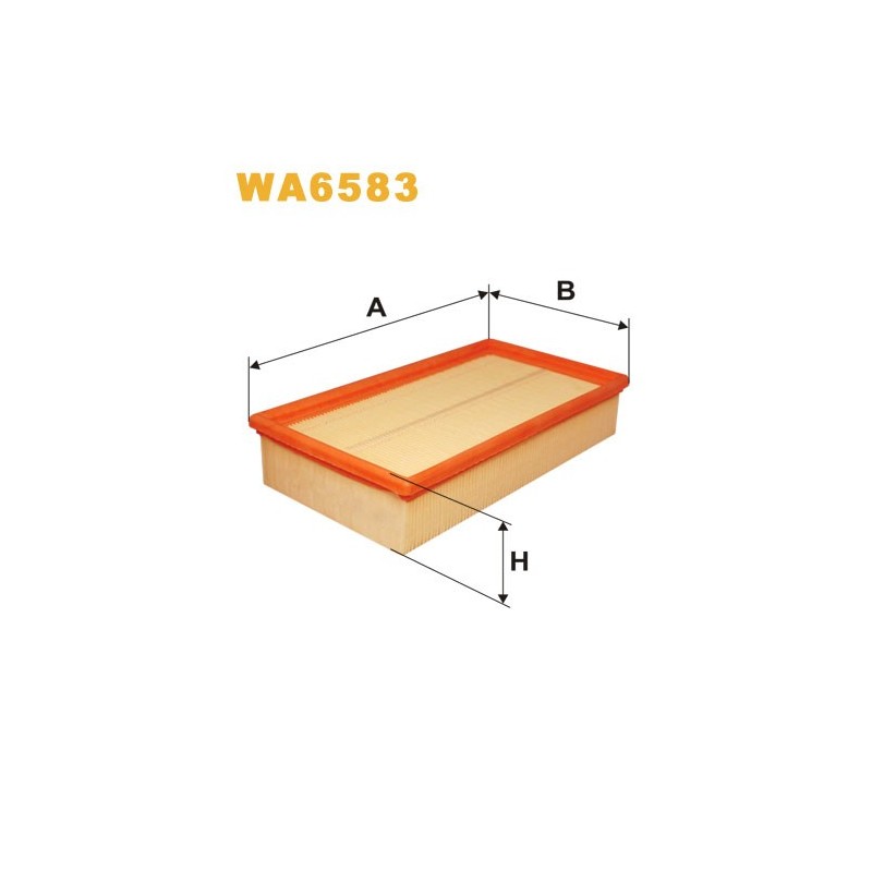 WA6583 Filtr Powietrza Wix