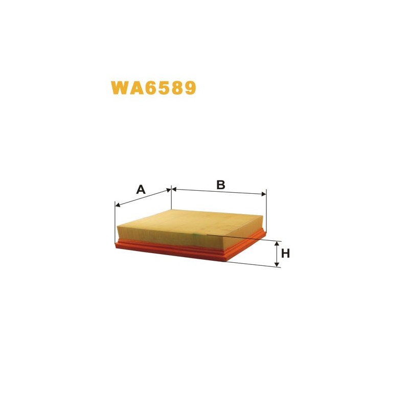 WA6589 Filtr Powietrza Wix