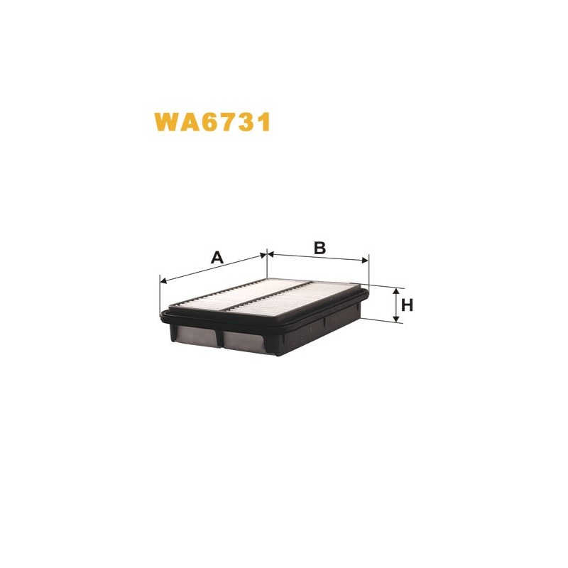 WA6731 Filtr Powietrza Wix