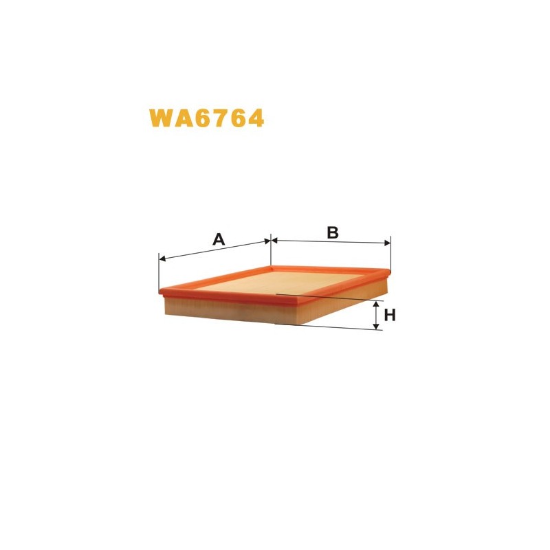 WA6764 Filtr Powietrza Wix