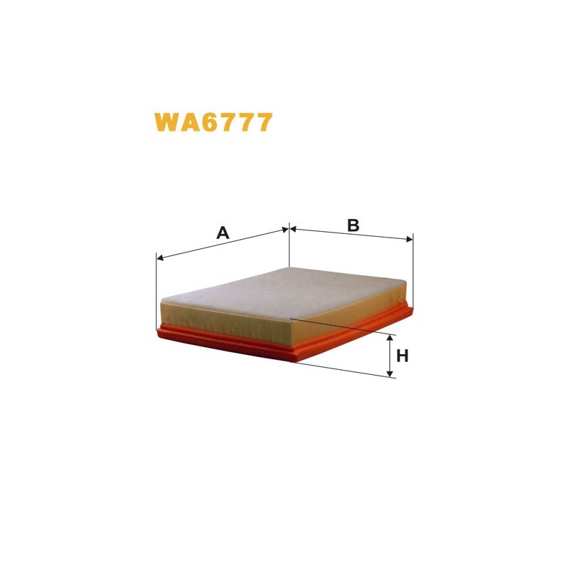 WA6777 Filtr Powietrza Wix