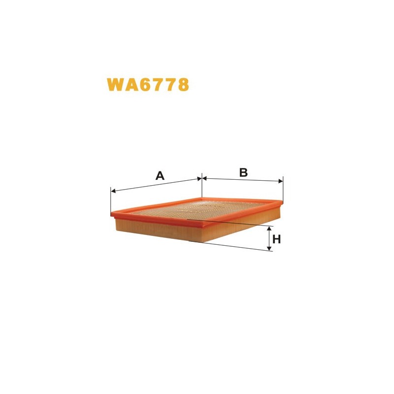 WA6778 Filtr Powietrza Wix
