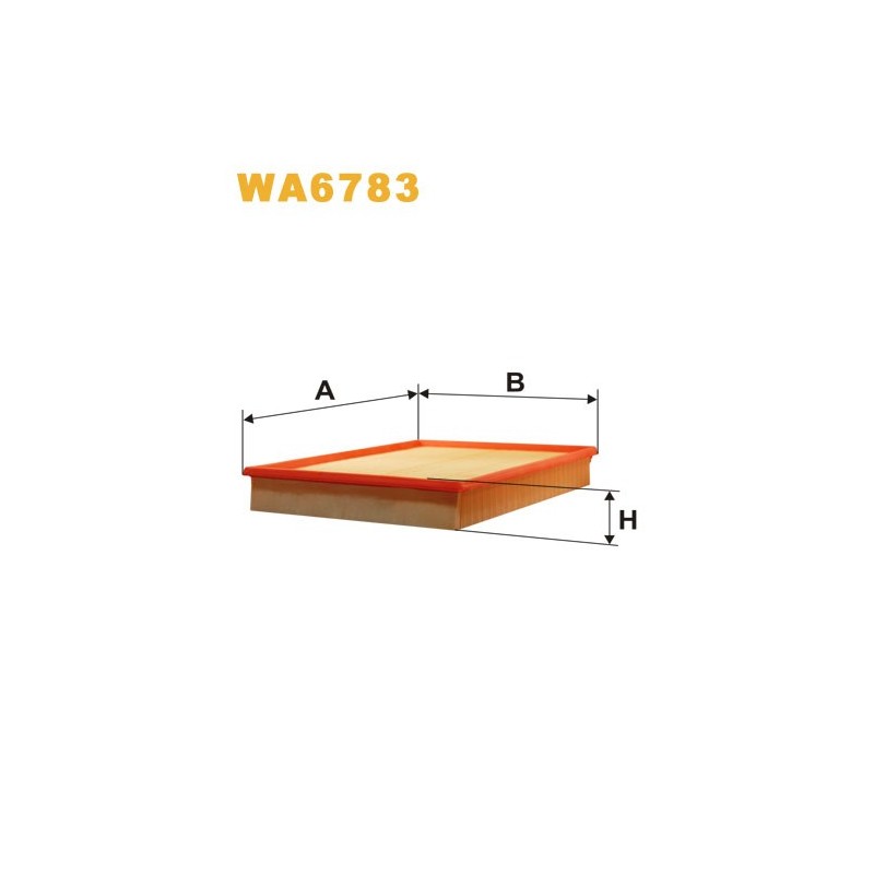 WA6783 Filtr Powietrza Wix