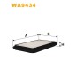 WA9434 Filtr Powietrza Wix