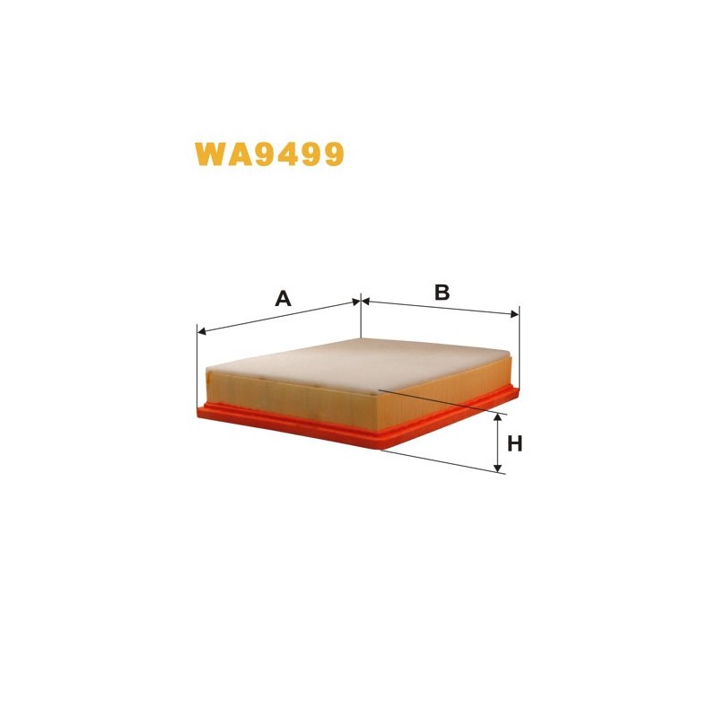 WA9499 Filtr Powietrza Wix