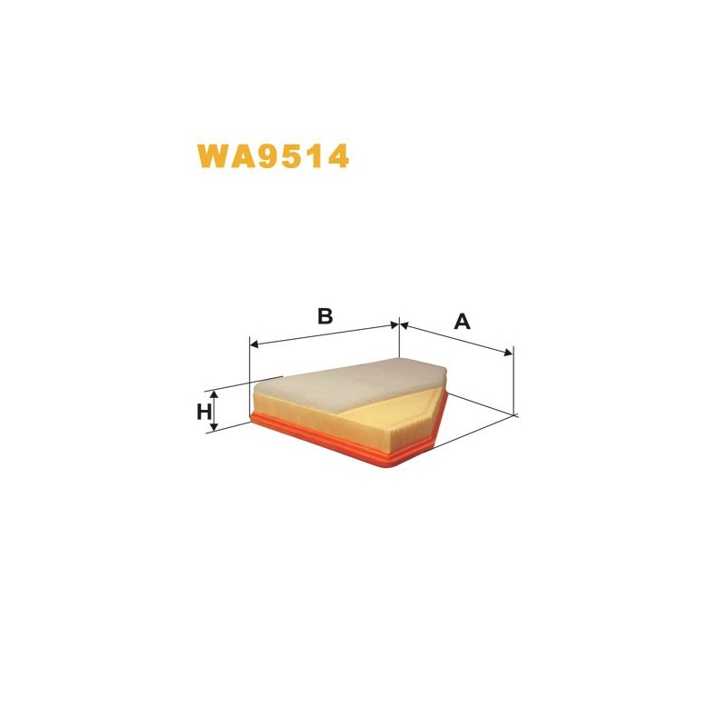 WA9514 Filtr Powietrza Wix
