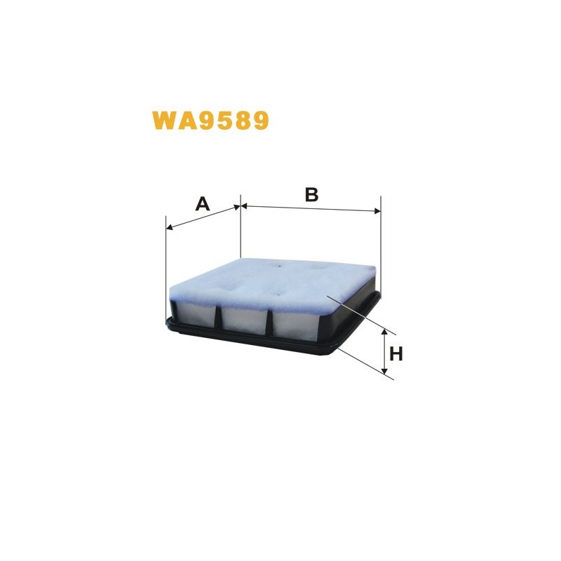 WA9589 Filtr Powietrza Wix