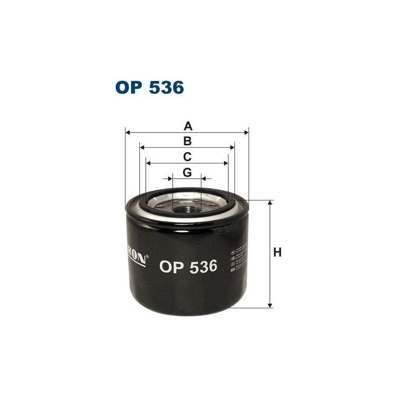 OP536 Filtr Oleju Filtron