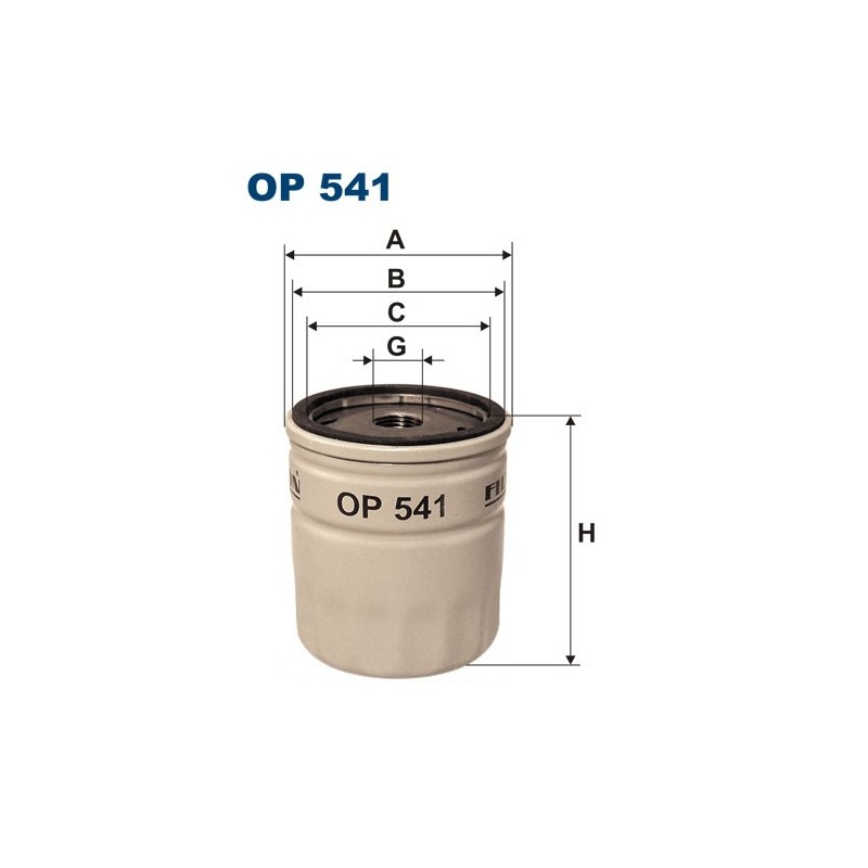 OP541 Filtr Oleju Filtron
