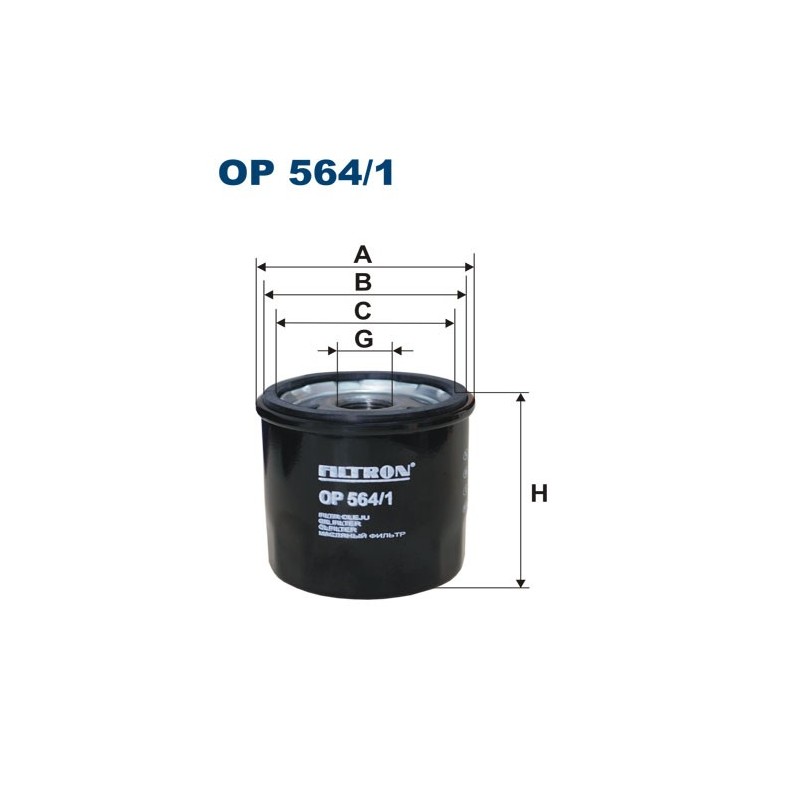 OP564/1 Filtr Oleju Filtron