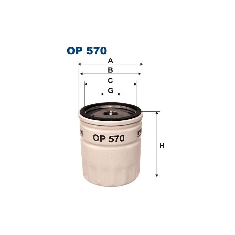 OP570 Filtr Oleju Filtron