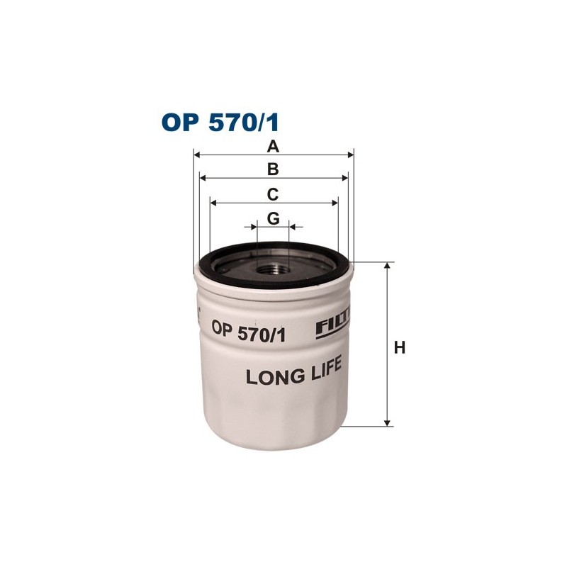 OP570/1 Filtr Oleju Filtron