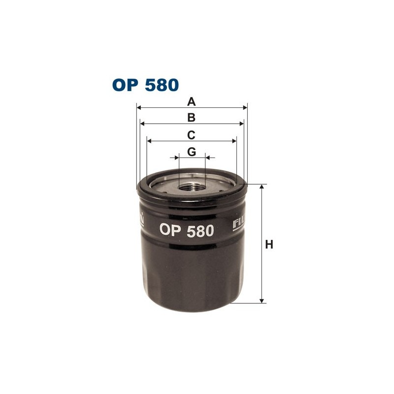 OP580 Filtr Oleju Filtron