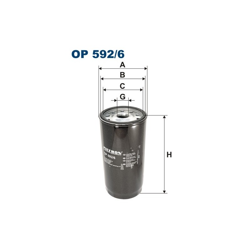 OP 592/6 Filtr oleju Filtron