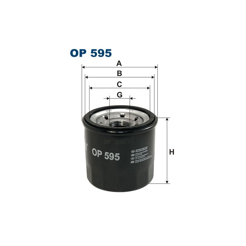 OP595 Filtr Oleju Filtron