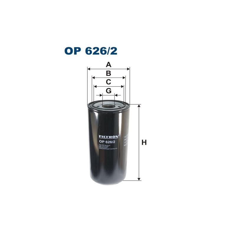 OP626/2 Filtr Oleju Filtron