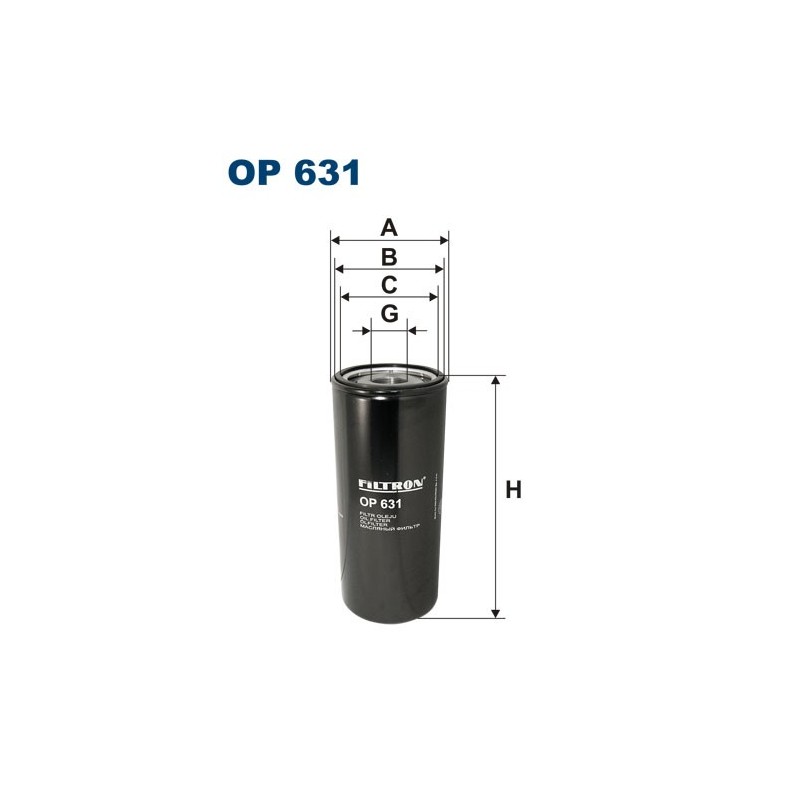 OP631 Filtr Oleju Filtron