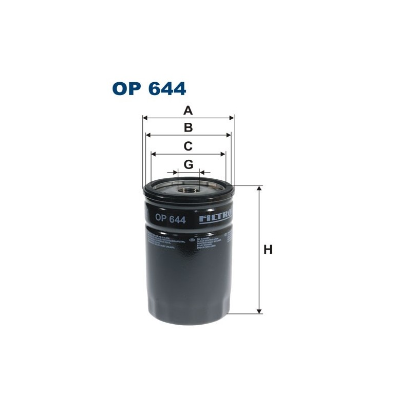 OP644 Filtr Oleju Filtron