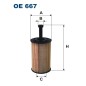 OE667 Filtr Oleju Filtron