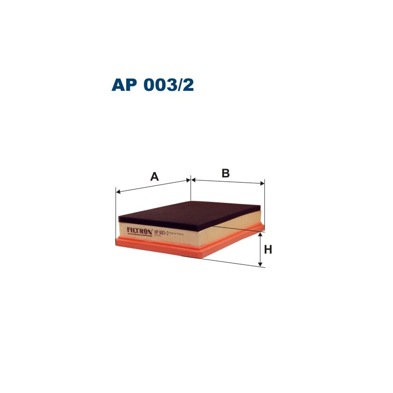 AP003/2 Filtr Powietrza Filtron