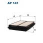 AP141 Filtr Powietrza Filtron