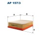 AP157/3 Filtr Powietrza Filtron