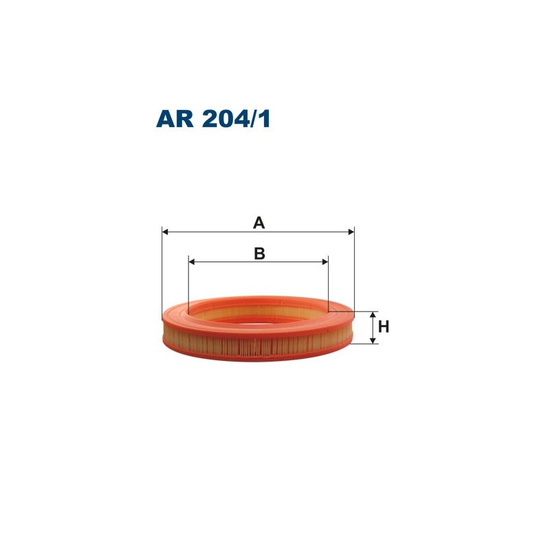 AR204/1 Filtr Powietrza Filtron