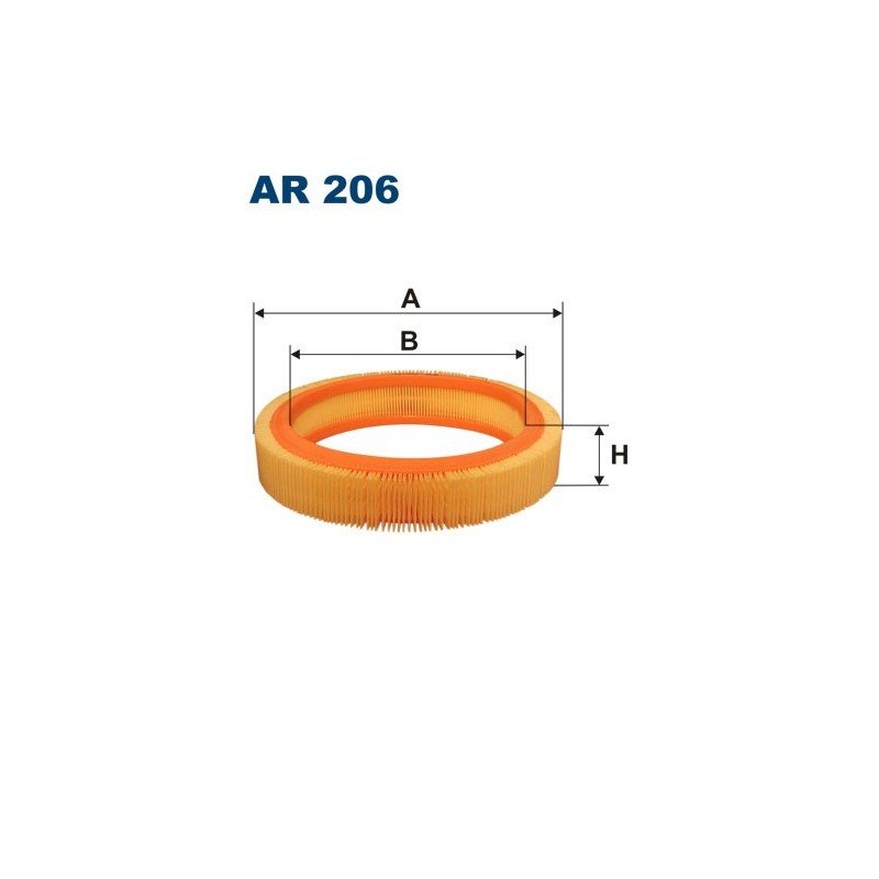 AR206 Filtr Powietrza Filtron