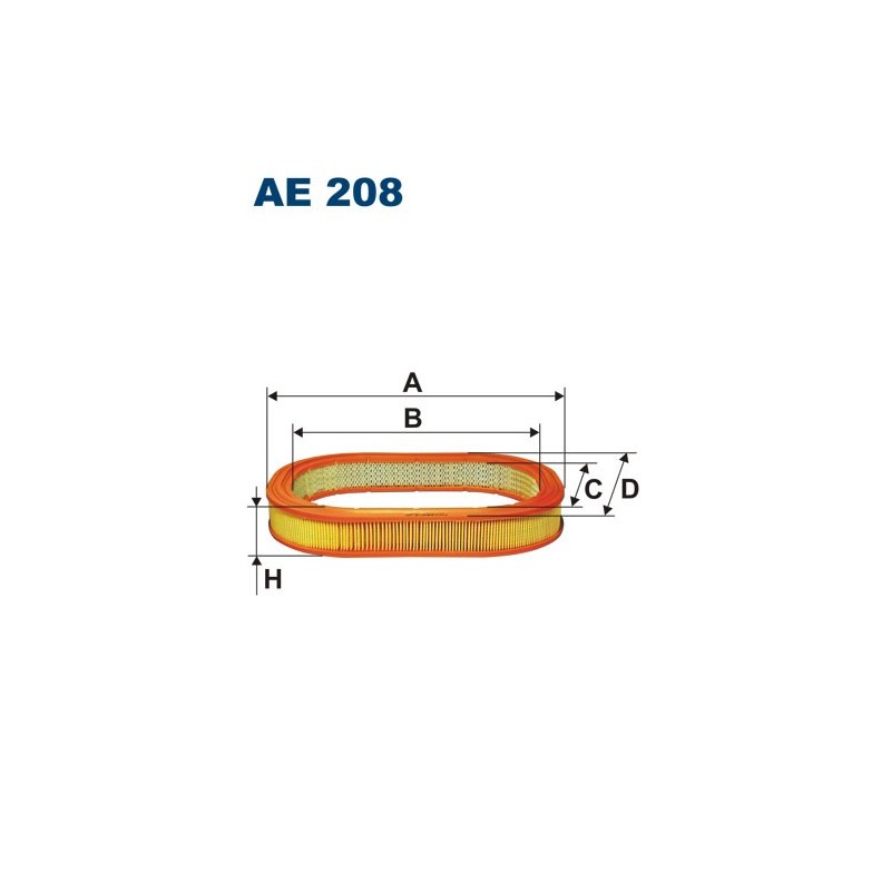AE208 Filtr Powietrza Filtron