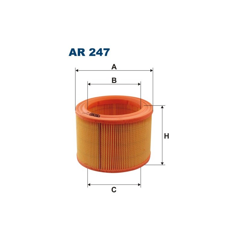 AR247 Filtr Powietrza Filtron