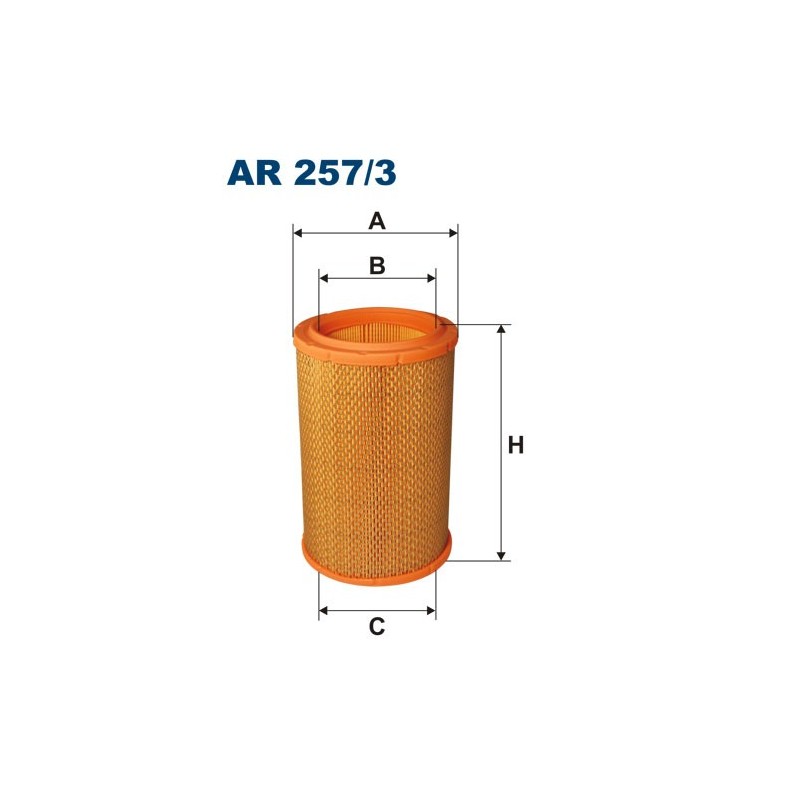 AR257/3 Filtr Powietrza Filtron