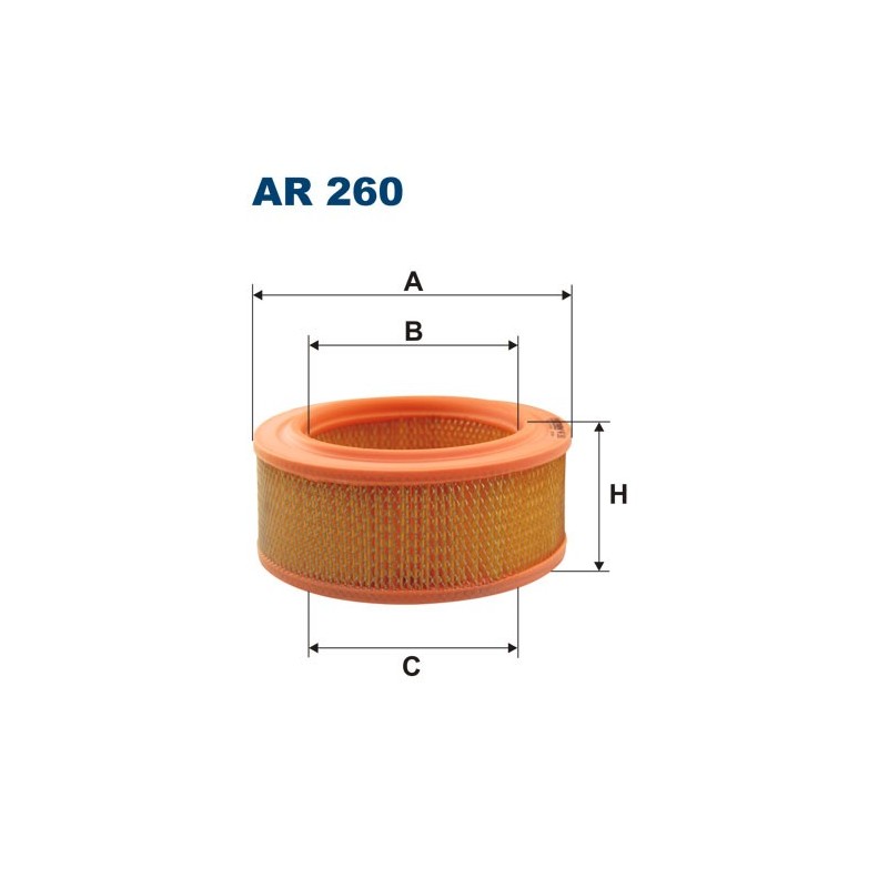 AR260 Filtr Powietrza Filtron