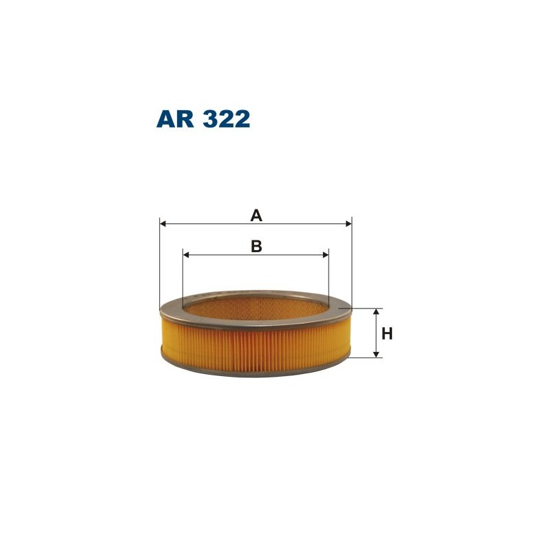 AR322 Filtr Powietrza Filtron