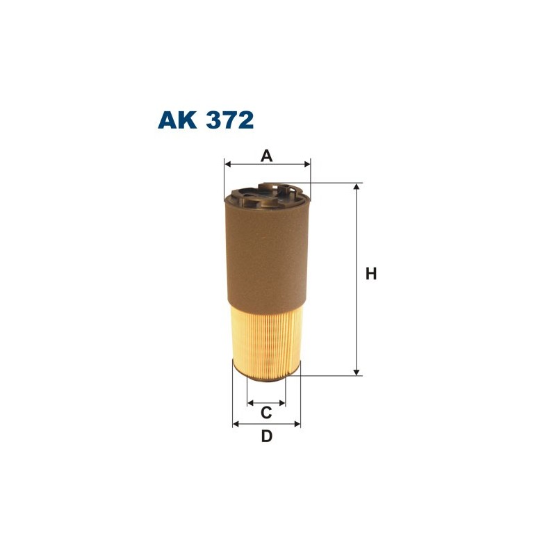 AK372 Filtr Powietrza Filtron