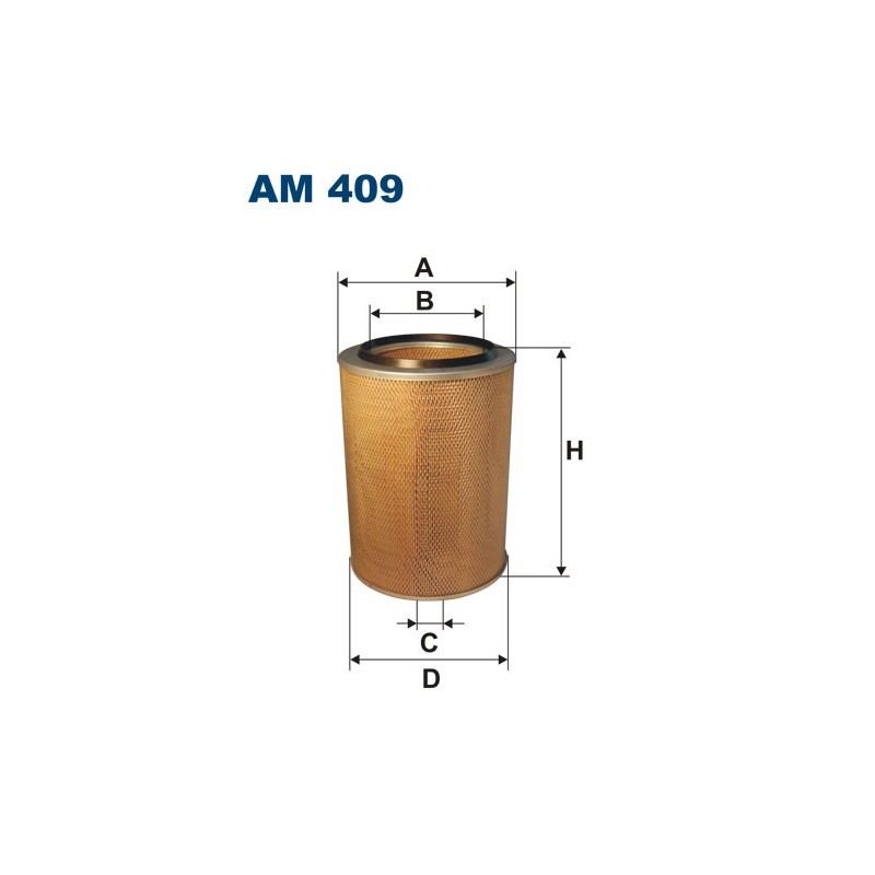 AM409 Filtr Powietrza Filtron
