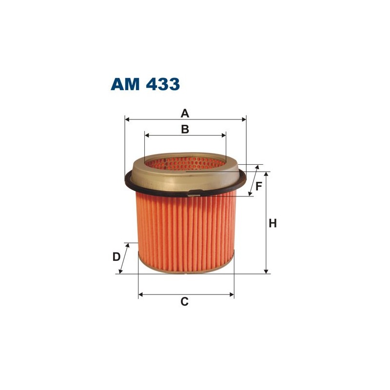 AM433 Filtr Powietrza Filtron