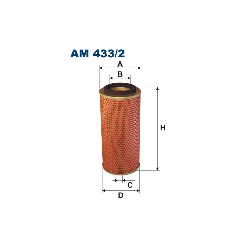 AM433/2 Filtr Powietrza Filtron