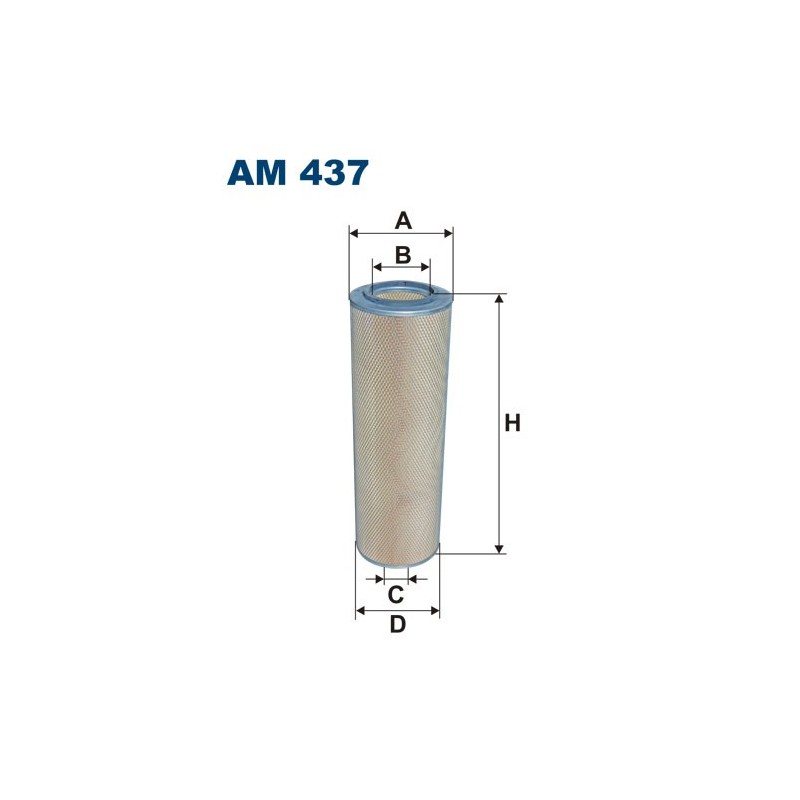 AM437 Filtr Powietrza Filtron