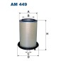AM449 Filtr Powietrza Filtron